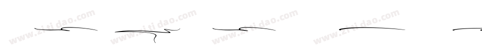Sketchley Swash BT字体转换